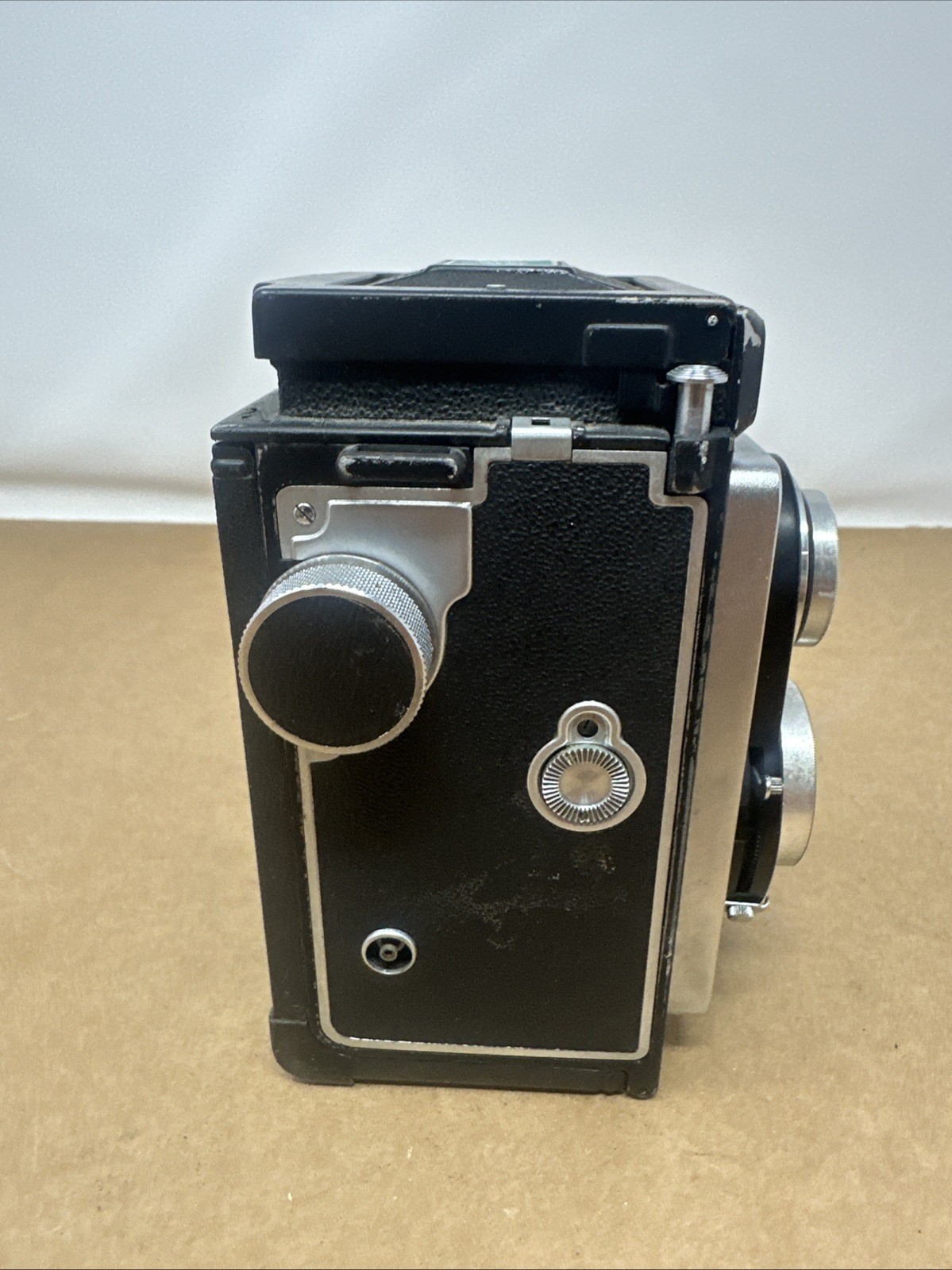 ZEISS IKON Ikoflex TLR 120 Film Camera Black w/ Leather Ikoflex Case
