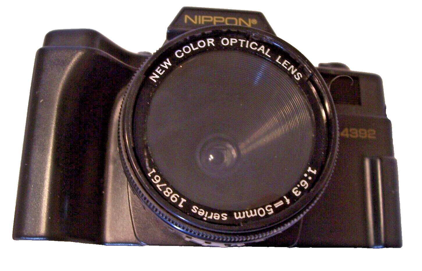 NEW Vintage Film 35mm Camera Nippon AR-4392F w/ Case, Strap, Sun Shade, Lens Cap