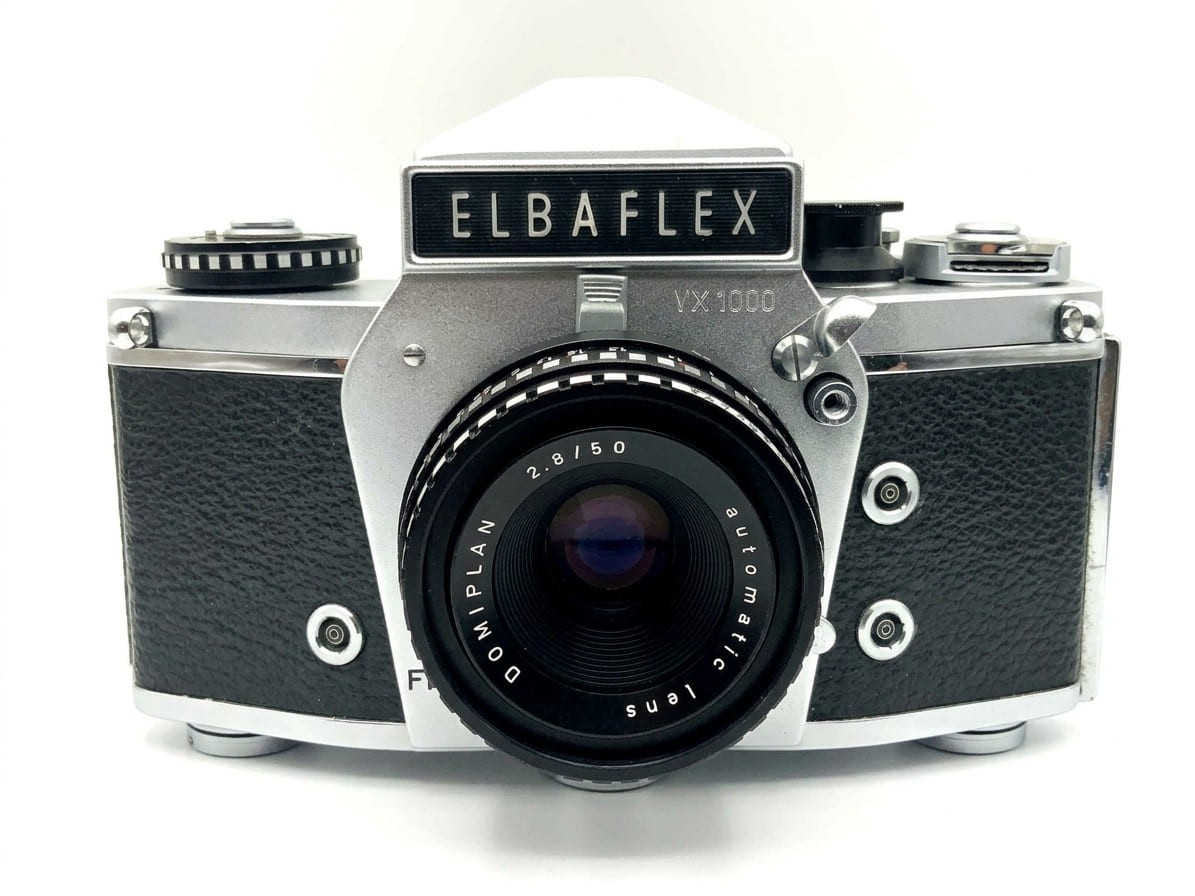 Ihagee Dresden Elbaflex VX 1000 SLR Prism Meyer Optik Görlitz 50mm f/2.8 Good