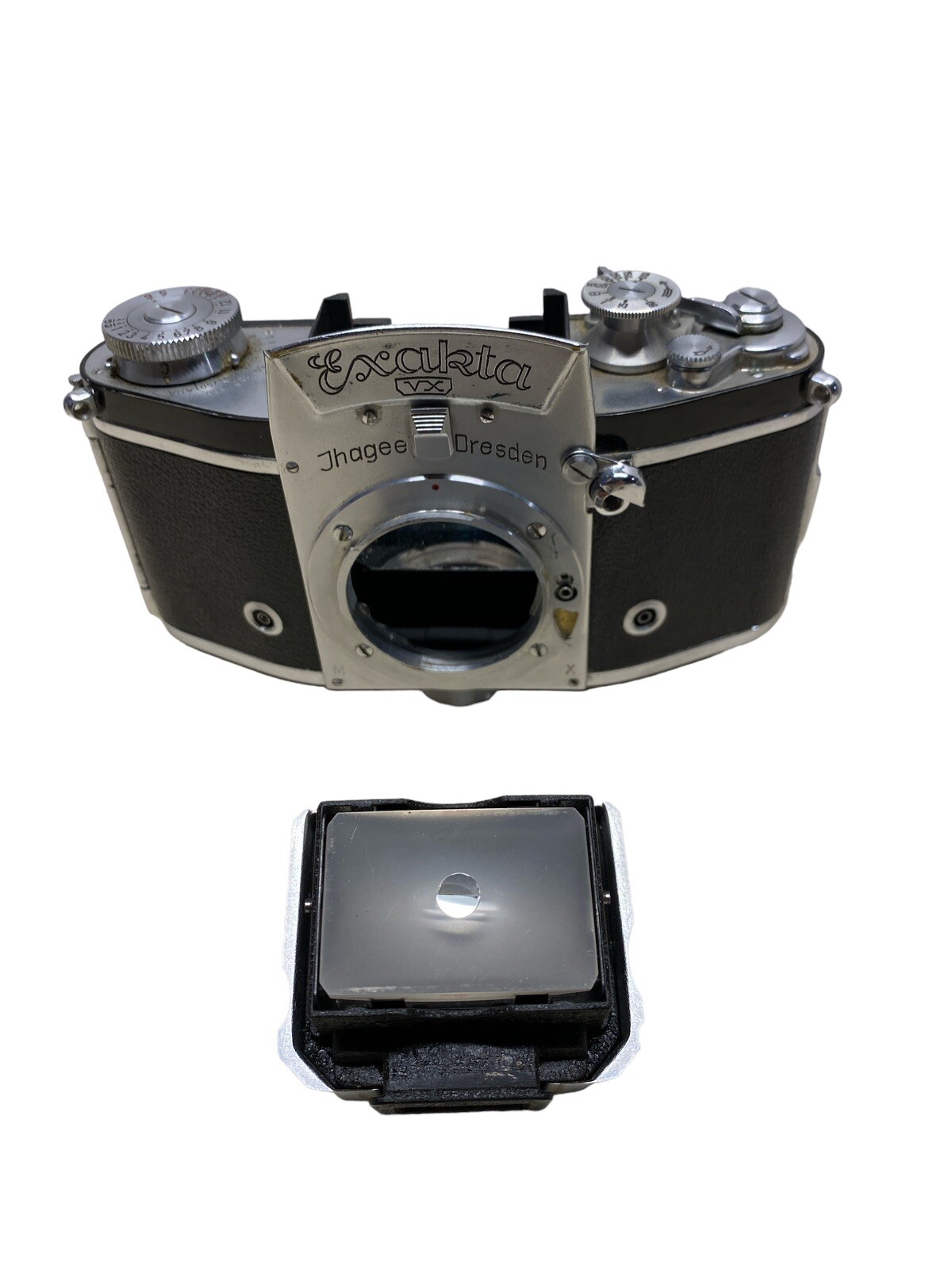 Ihagee Dresden Exakta VX 35mm Camera Body Only W/Manual – PARTS/NOT TESTED READ